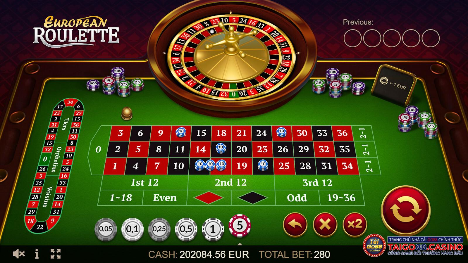 Chiến thuật chơi Roulette để thắng lớn