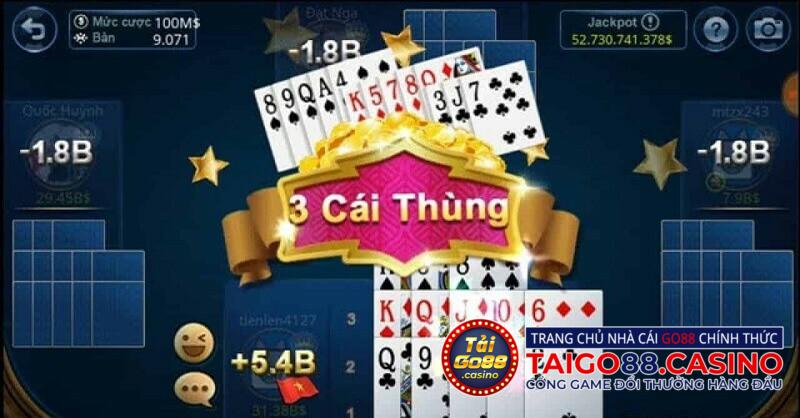 Hướng dẫn cách sắp xếp các chi trong game bài Mậu Binh 