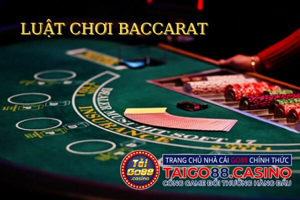 Luật chơi game bài Baccarat