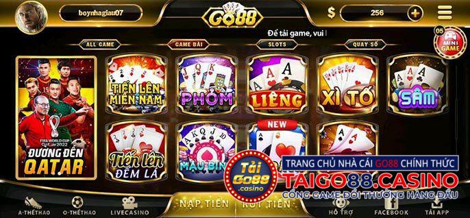 Trải nghiệm game Poker với Rake thấp nhất tại Go88  