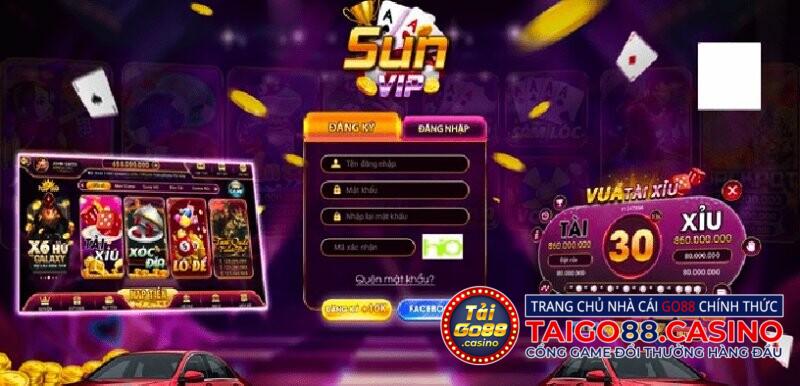 Hướng dẫn đăng ký tài khoản tại cổng game Sunvip cho người mới