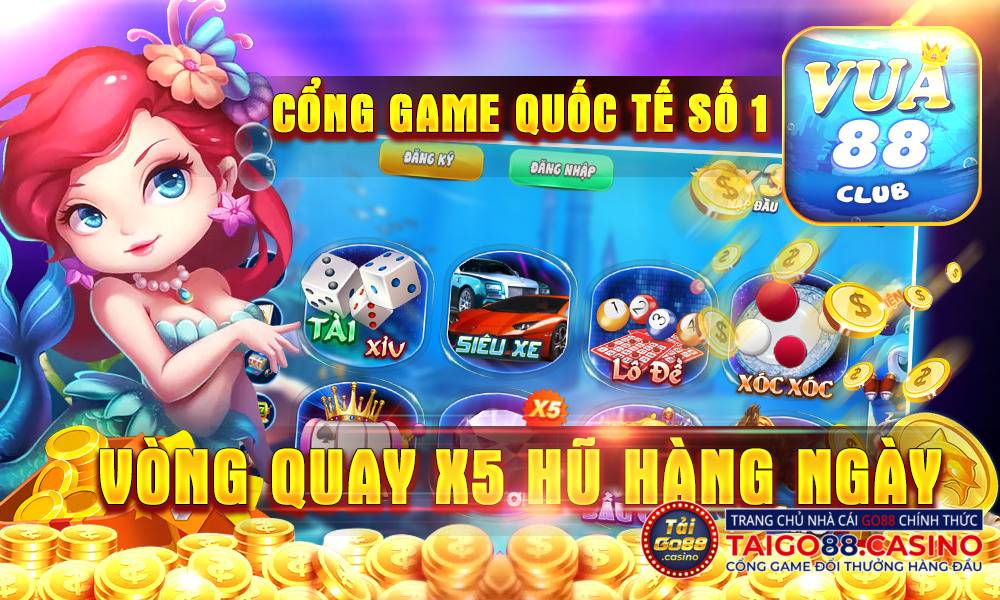 Kho game đổi thưởng của Vua88 bất tận và hấp dẫn