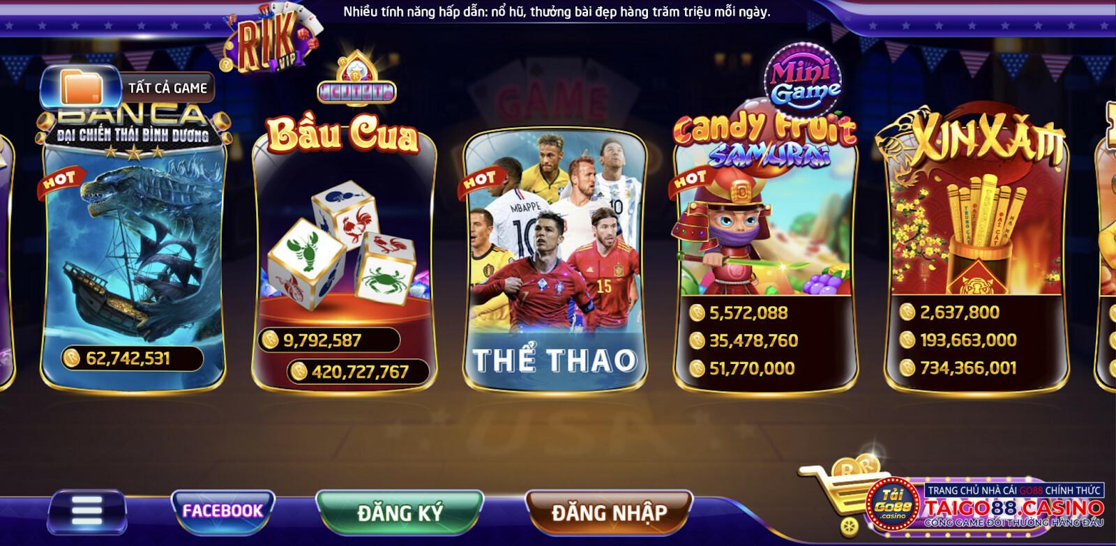 Đánh giá điểm nổi bật của cổng game Rikvip có gì thu hút cược thủ